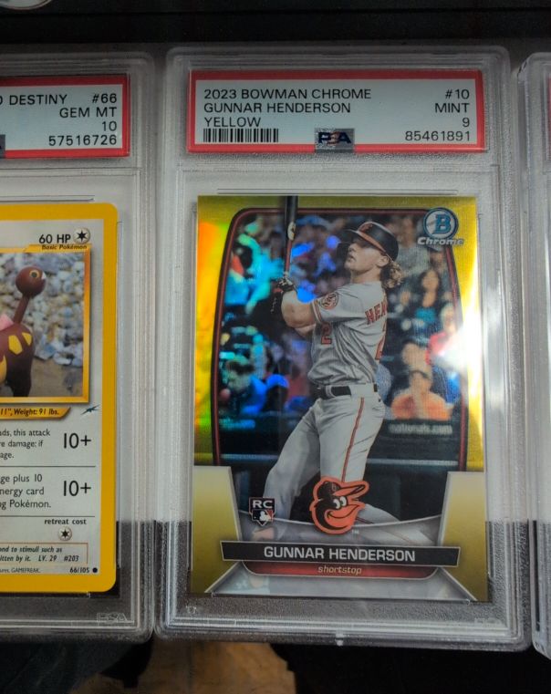 2023 Bowman Chrome #10 Gunnar Henderson — front