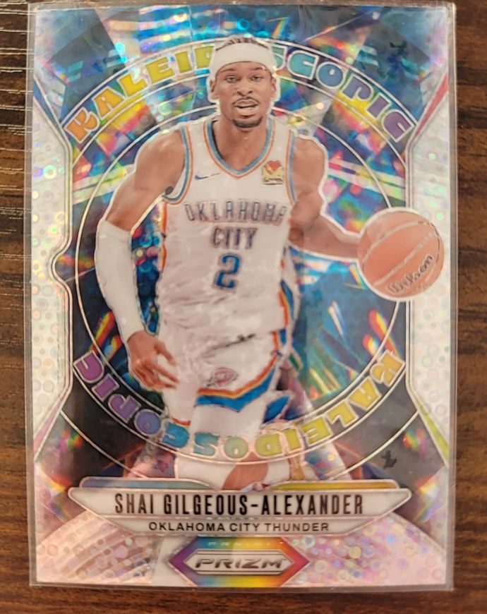 2024-25 Panini Prizm Kaleidoscopic #25 Shai Gilgeous-Alexander — front
