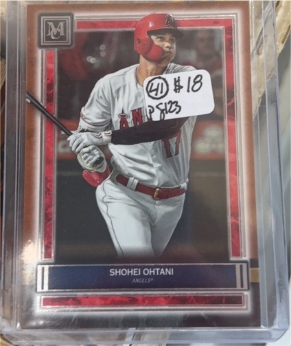 2020 Topps Museum Collection #91 Shohei Ohtani — front