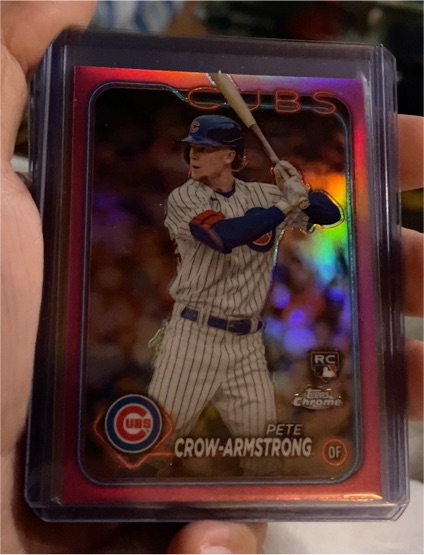 2024 Topps Chrome #16 Pete Crow-Armstrong — front