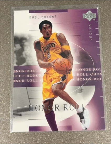 2001-02 Upper Deck Honor Roll #38 Kobe Bryant — front
