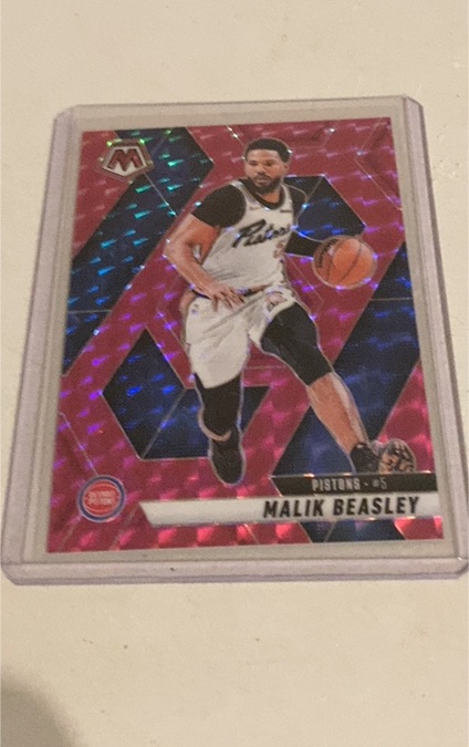 2024-25 Panini Mosaic #130 Malik Beasley — front