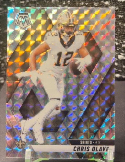 2024 Panini Mosaic #12 Chris Olave — front