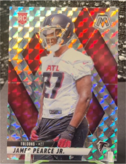 2025 Panini Mosaic #357 James Pearce Jr. — front