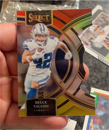 2023 Panini Select Premier Level #128 Deuce Vaughn — front