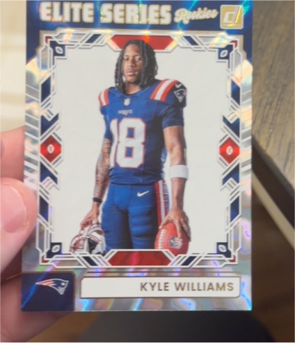 2025 Panini Donruss Elite Series Rookies #ESR-KWS Kyle Williams — front