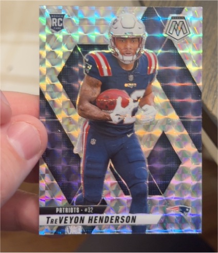 2025 Panini Mosaic #325 TreVeyon Henderson — front