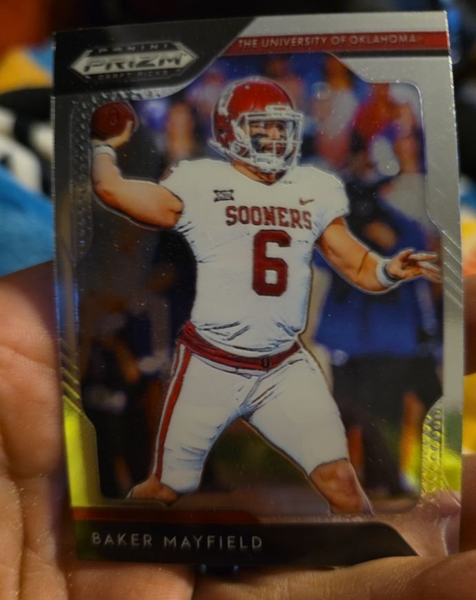 2019 Panini Prizm Draft Picks #12 Baker Mayfield — front