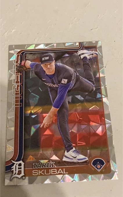 2025 Topps Series 1 #71 Tarik Skubal — front