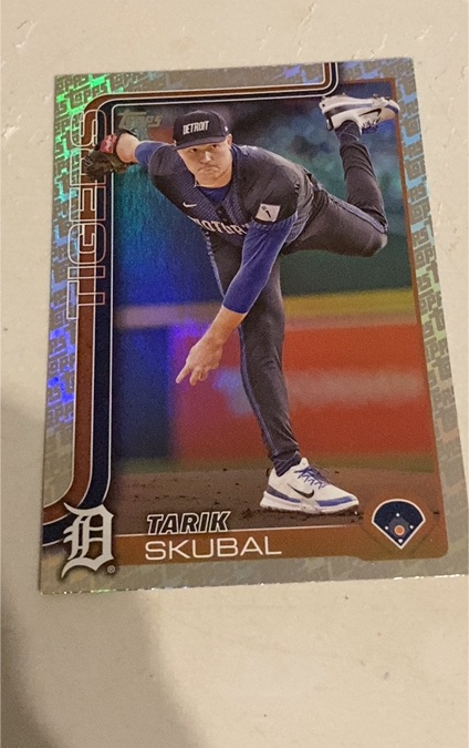 2025 Topps Series 1 #71 Tarik Skubal — front