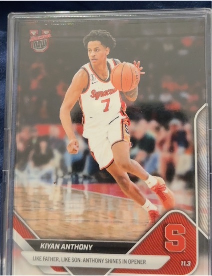 2025-26 Bowman U NOW #4 Kiyan Anthony — front
