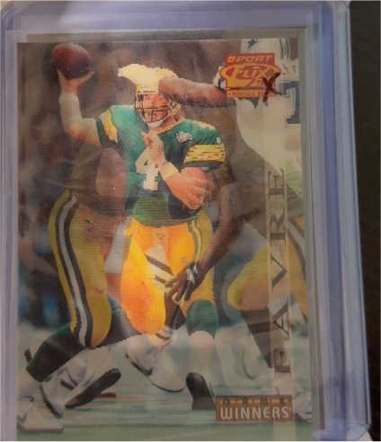 1995 Sportflix #157 Brett Favre — front