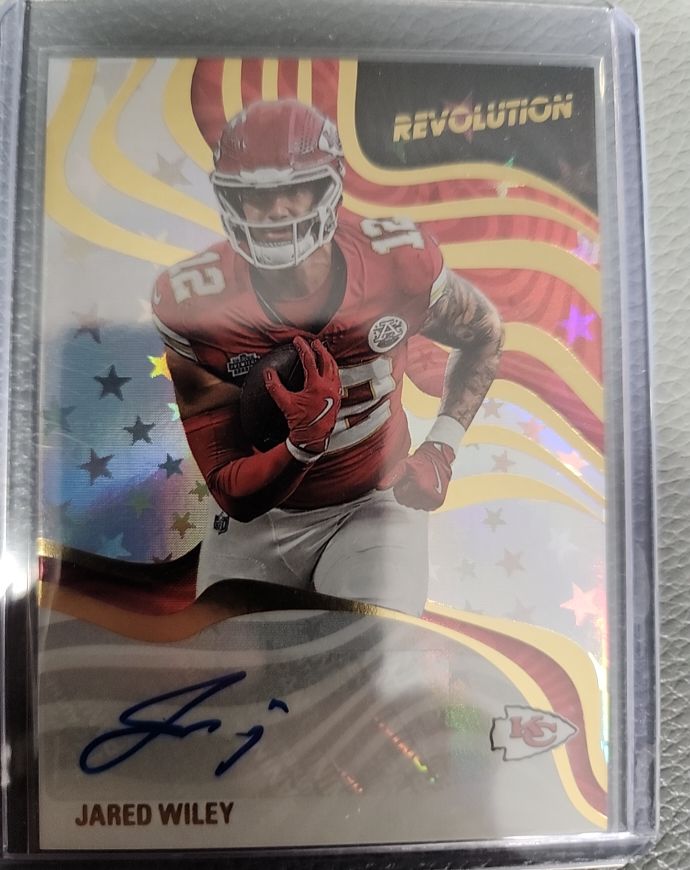 2025 Panini Revolution Signatures #RSA-JWI Jared Wiley — front