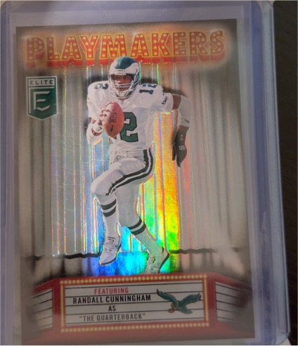 2020 Panini Elite Playmakers #20 Randall Cunningham — front
