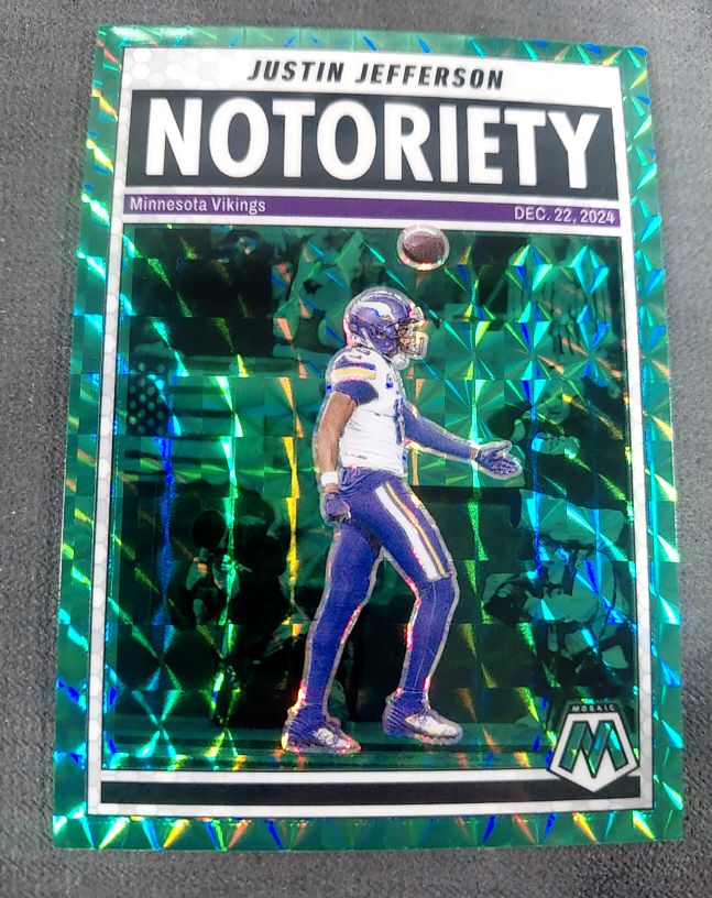 2025 Panini Mosaic #6 Justin Jefferson — front