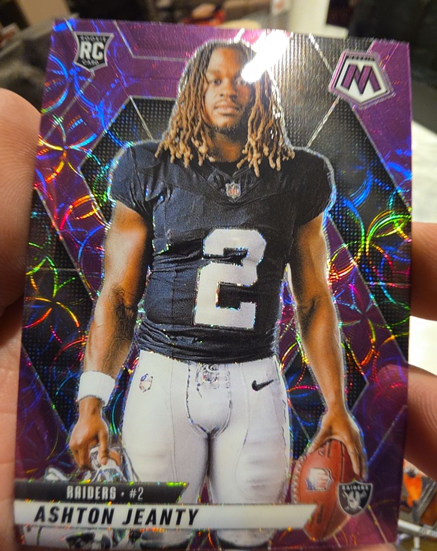 2025 Panini Mosaic #287 Ashton Jeanty — front