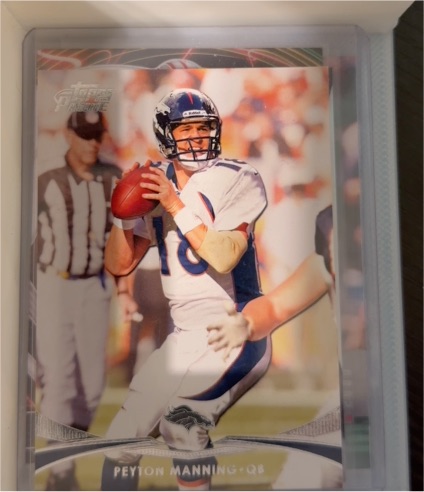 2012 Topps Prime #100 Peyton Manning — front