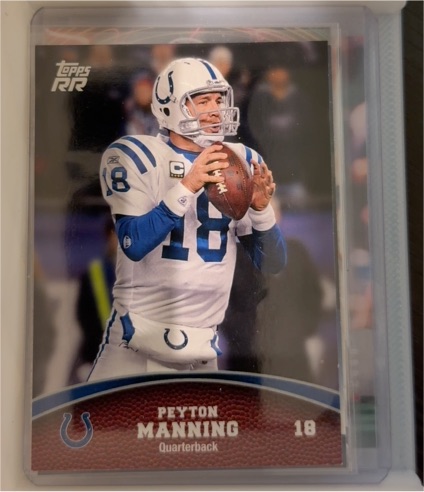 2011 Topps Rising Rookies #20 Peyton Manning — front