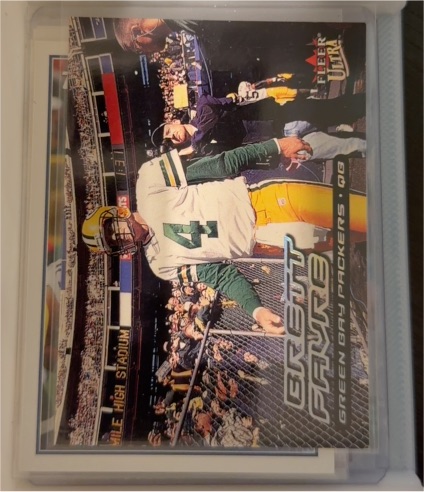 2000 Fleer Ultra #98 Brett Favre — front