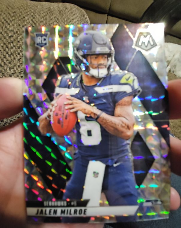 2025 Panini Mosaic #322 Jalen Milroe — front