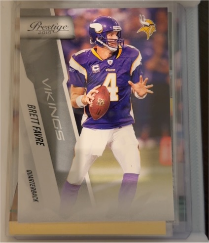 2010 Panini Prestige #109 Brett Favre — front