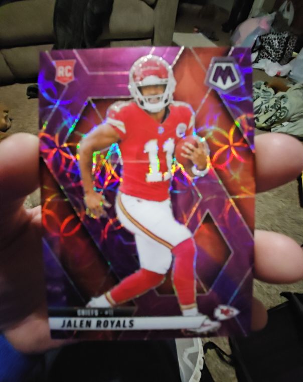 2025 Panini Mosaic #313 Jalen Royals — front