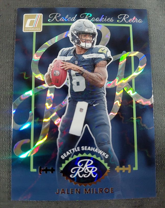 2025 Donruss Rated Rookies Retro #16 Jalen Milroe — front
