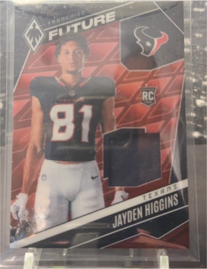 2025 Panini Phoenix Franchise Future #JHS Jayden Higgins — front