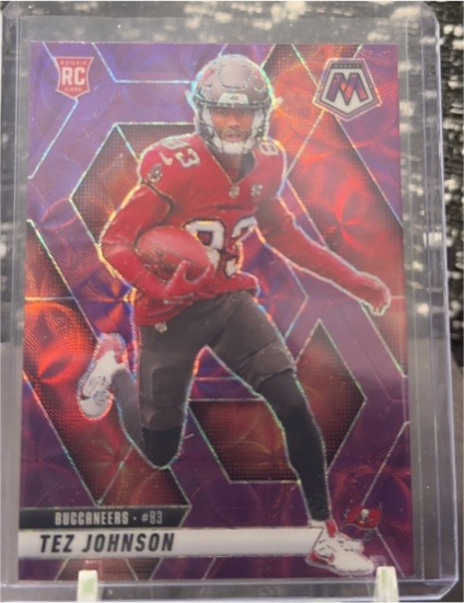 2025 Panini Mosaic #83 Tez Johnson — front