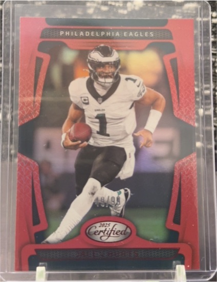 2025 Panini Certified #79 Jalen Hurts — front