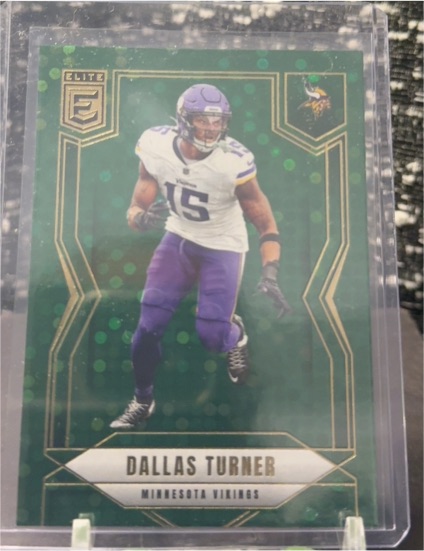 2025 Panini Donruss Elite #26 Dallas Turner — front