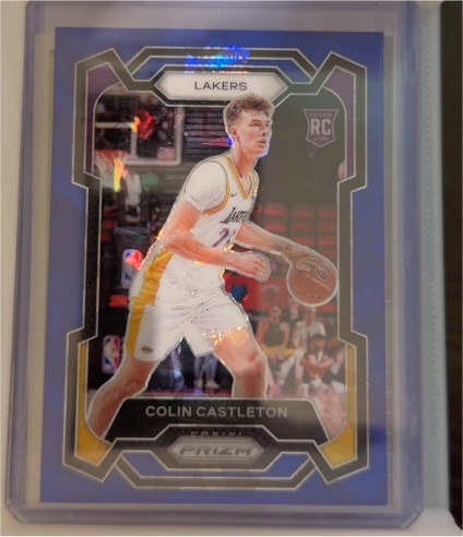 2023-24 Panini Prizm #287 Colin Castleton — front