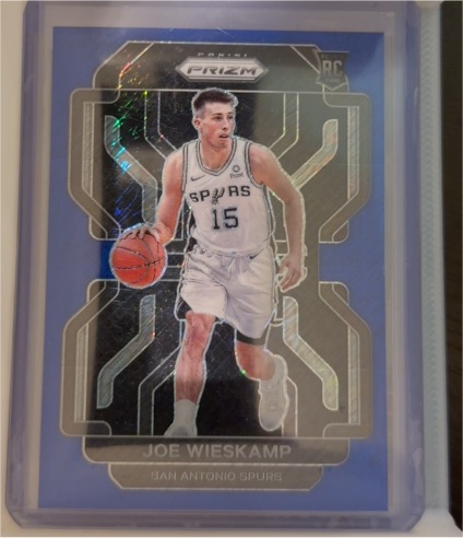 2021-22 Panini Prizm #322 Joe Wieskamp — front