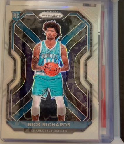 2020-21 Panini Prizm #253 Nick Richards — front