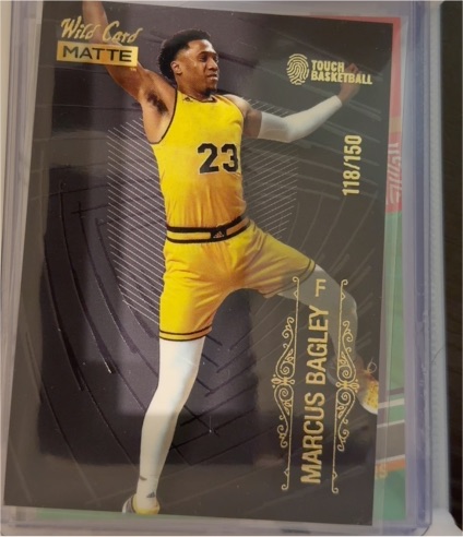 2022 Wild Card Matte #MB-55 Marcus Bagley — front