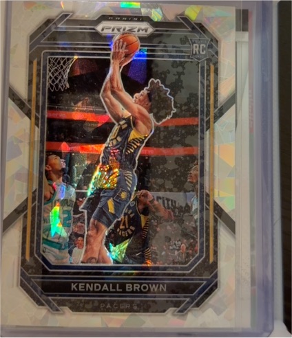 2022-23 Panini Prizm #225 Kendall Brown — front