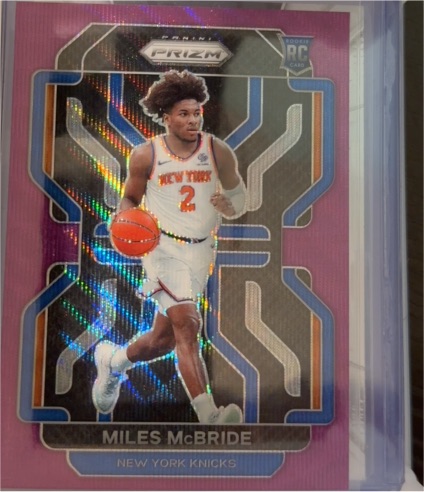 2021-22 Panini Prizm #283 Miles McBride — front