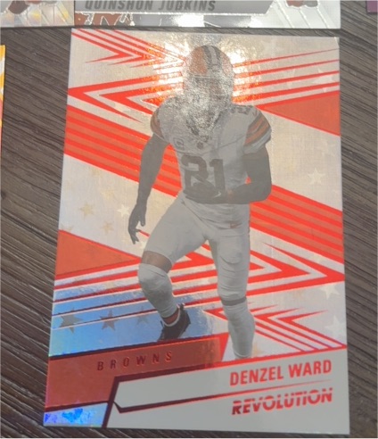 2025 Panini Revolution Denzel Ward — front