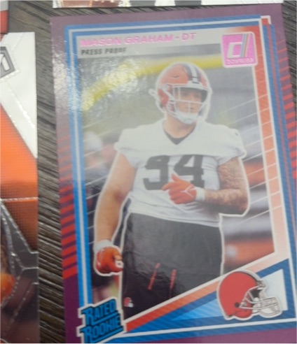 2025 Panini Donruss #340 Mason Graham — front