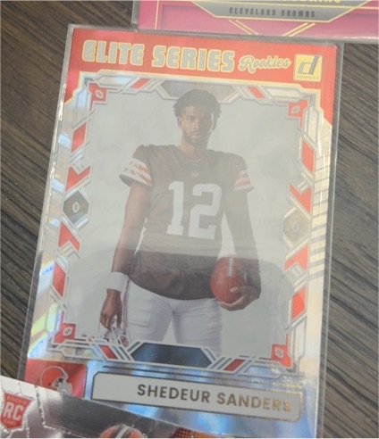 2025 Donruss Elite Series Rookies #ESR-SSS Shedeur Sanders — front