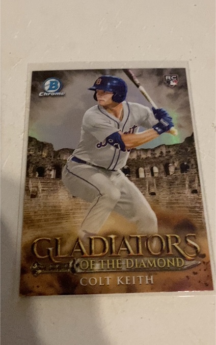 2024 Bowman Chrome Gladiators of the Diamond #GOTD-12 Colt Keith — front