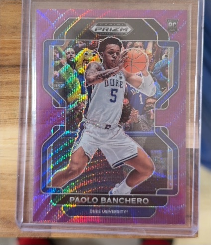 2022 Panini Prizm Draft Picks #52 Paolo Banchero — front