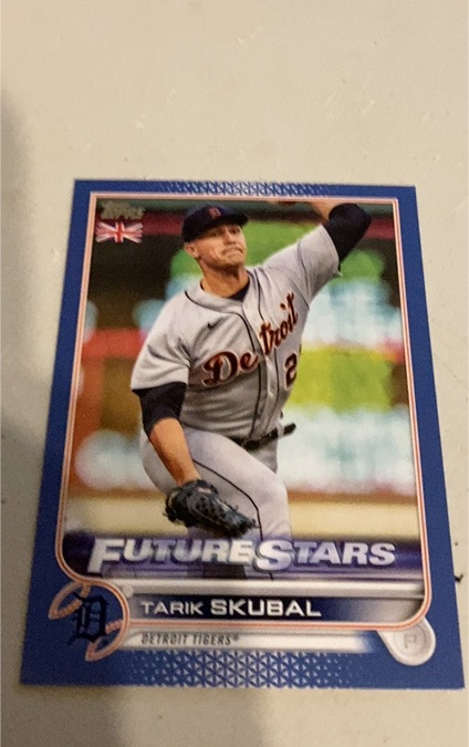 2022 Topps #423 Tarik Skubal Future Stars — front