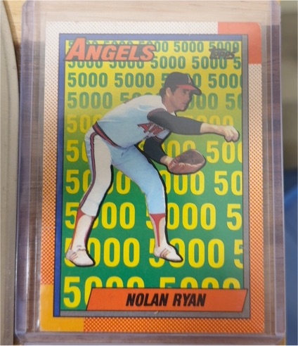 1990 Topps #3 Nolan Ryan — front