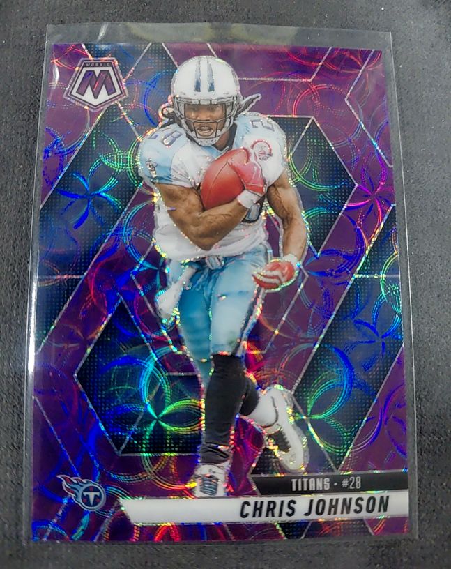 2025 Panini Mosaic #28 Chris Johnson — front