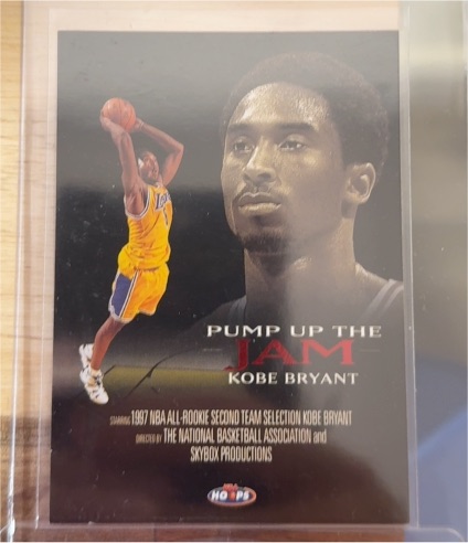 1998 Skybox NBA Hoops Pump Up The Jam #4PJ Kobe Bryant — front