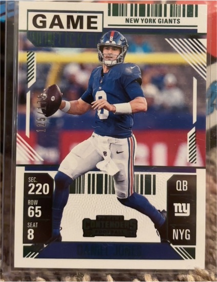 2024 Panini Contenders Season Ticket #73 Daniel Jones — front