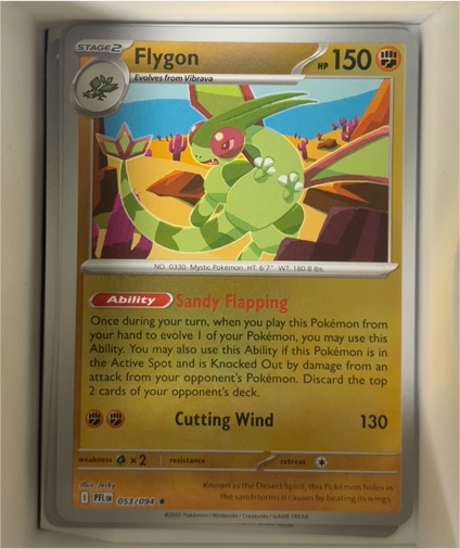 2025 Pokémon ME02: Phantasmal Flames #053 Flygon — front