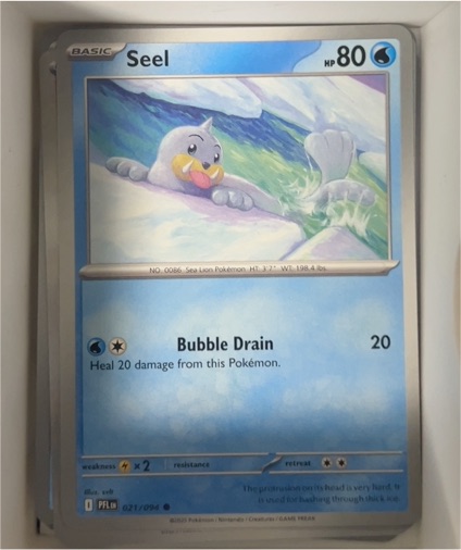 2025 Pokémon ME02: Phantasmal Flames #021 Seel — front