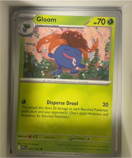 2023 Pokémon ME02: Phantasmal Flames #002 Gloom — front